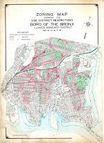Zoning Map, Bronx Borough 1927 Vol 4 Revised 1977